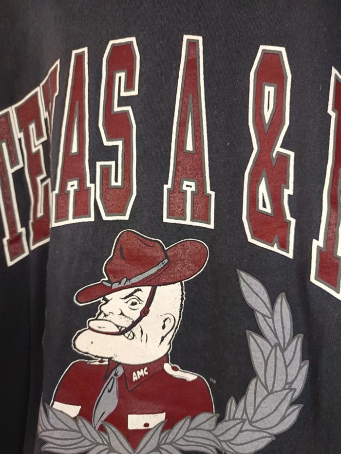 T-shirt Texas A&M Aggies - Vintage 90's Taille XL - photo numéro 2