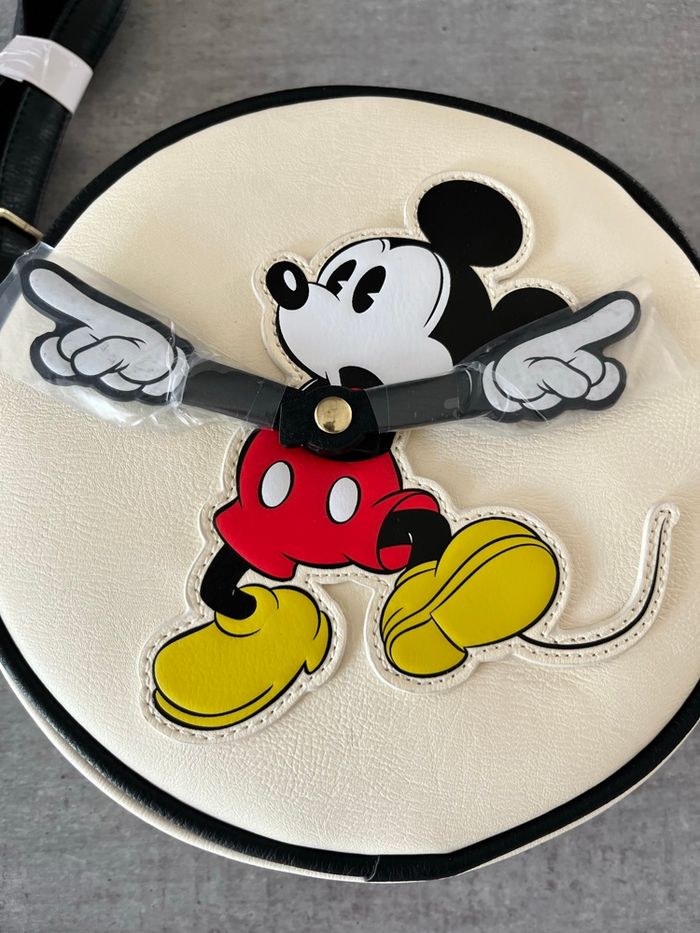 Sac bandoulière Loungefly Mickey horloge - photo numéro 5