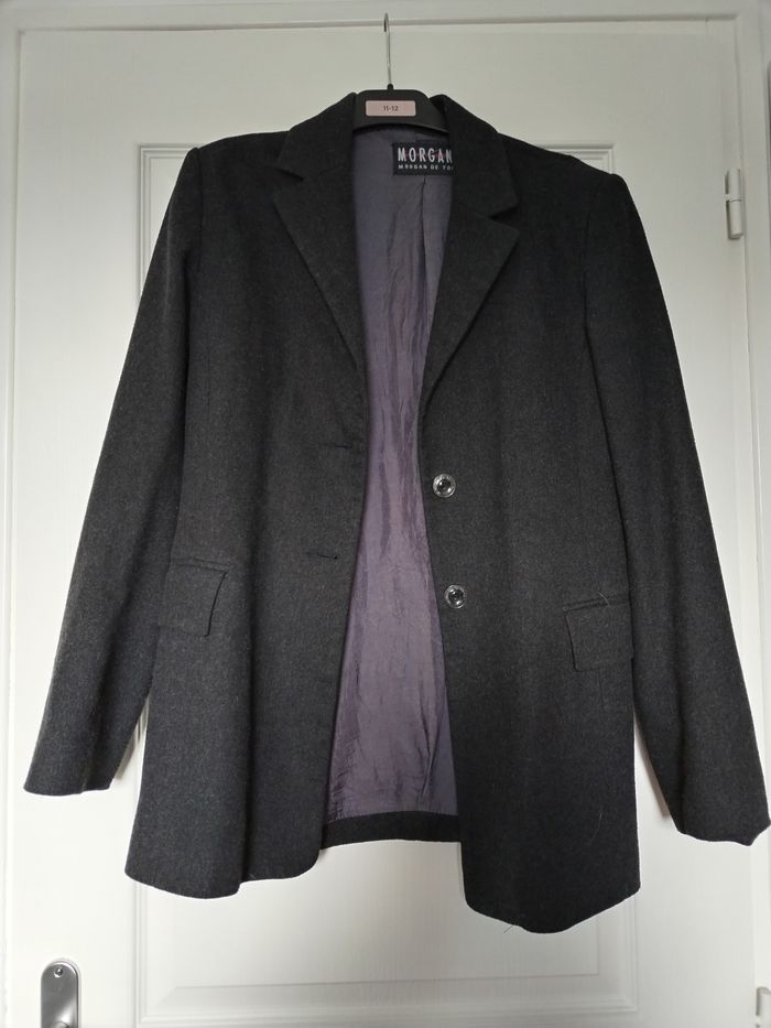 Veste grise 40 L Morgan vintage