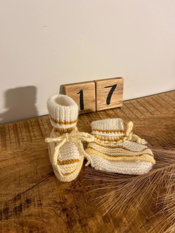 Chausson bébé mixte taille 17