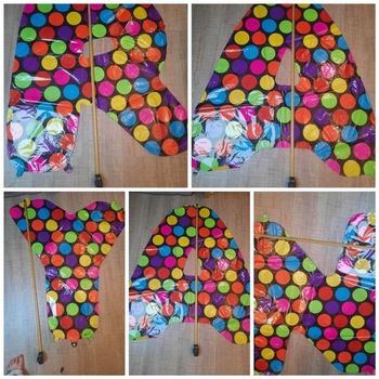 Très grandsBallon gonflable lettre prénom RAYAN en plastique noir rond très colorée  environs 1m à gonflée à l'hélium ou autre idéal anniversaire baby shower