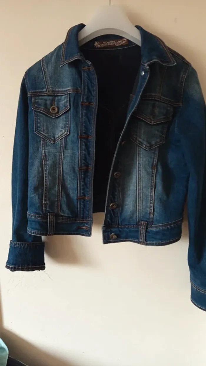 Blouson en jeans femme - photo numéro 2