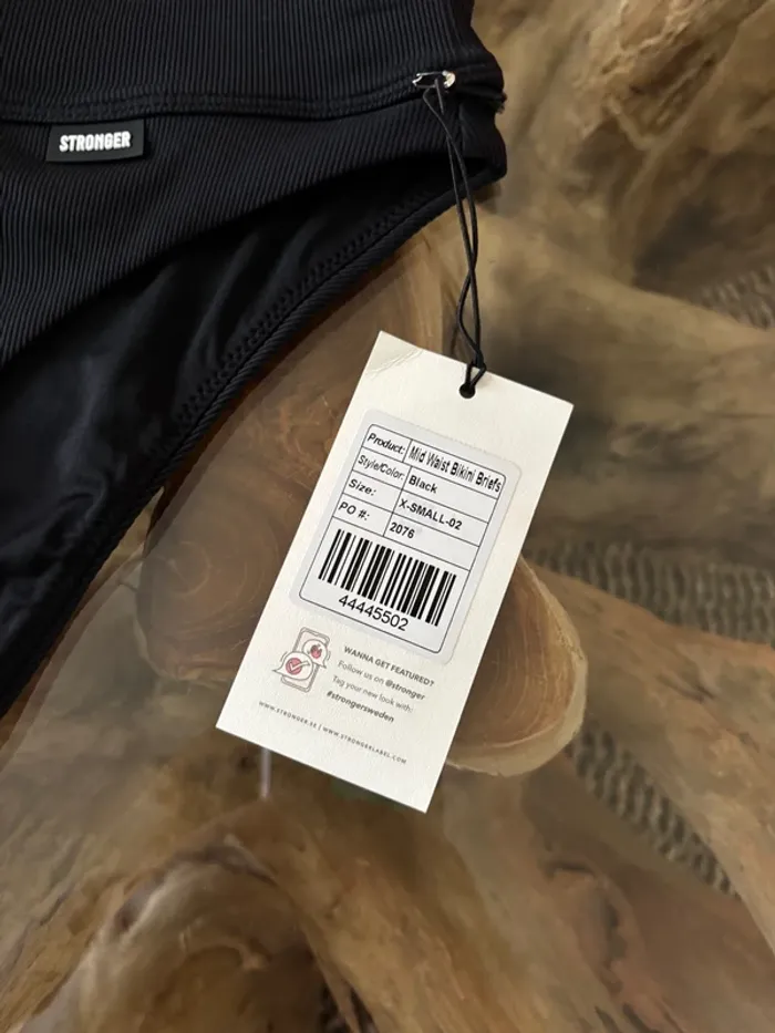 Bas de maillot de bain Stronger noir femme neuf - photo numéro 5