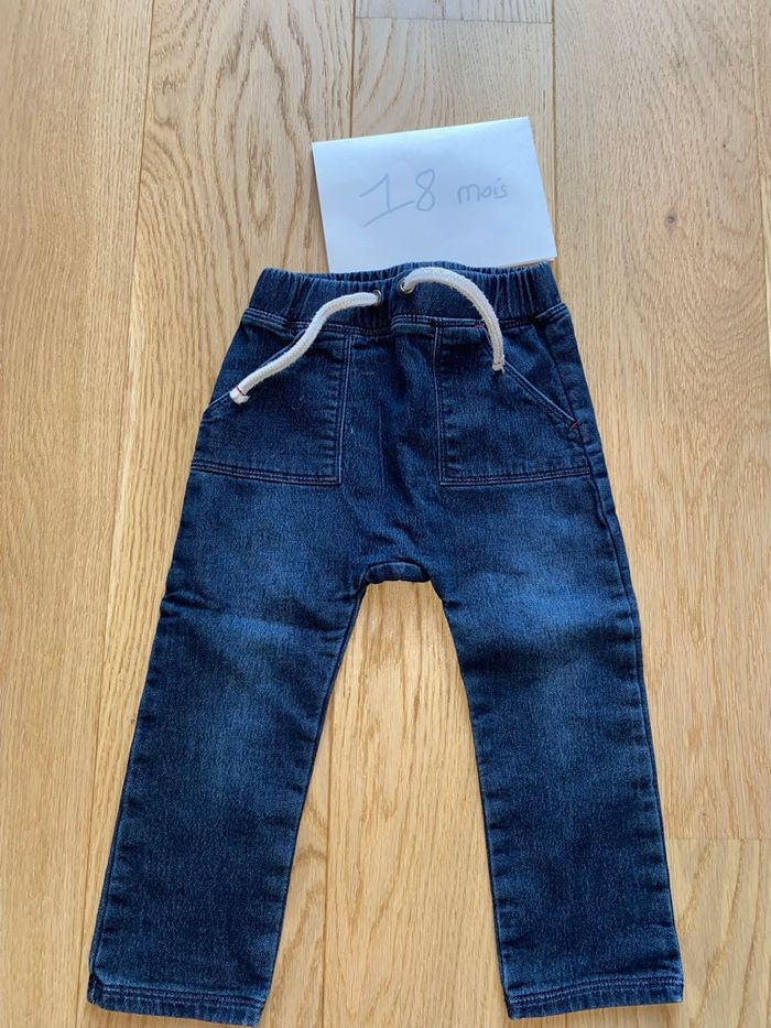 Jean à taille élastique – Absorba – 18 mois - photo numéro 2