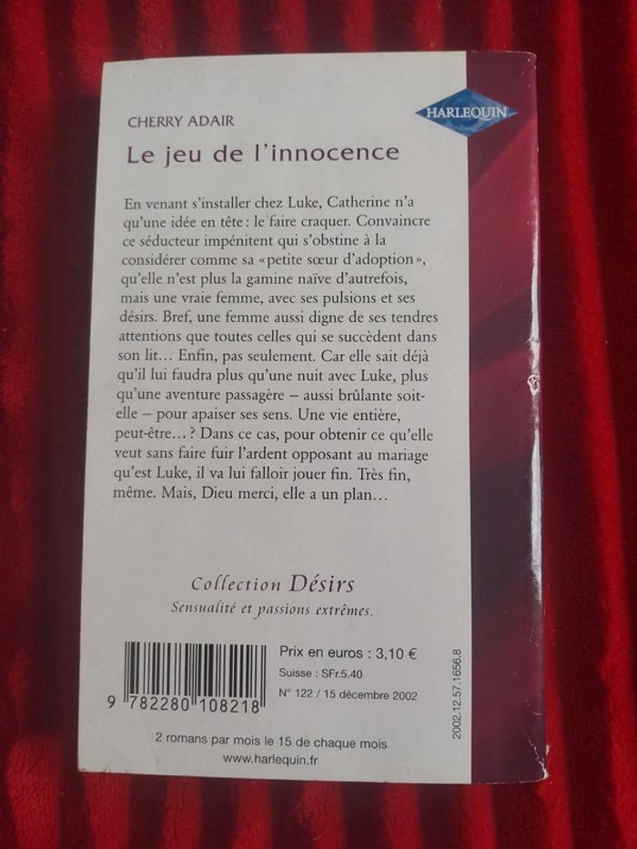 Livre le jeu de l'innocence - photo numéro 2