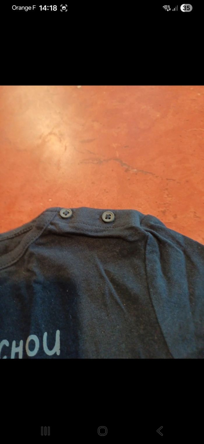 T.shirt garçon taille 36 mois - photo numéro 3