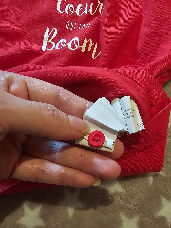 Lot de 2 t-shirts fille ML 6 mois - photo numéro 9