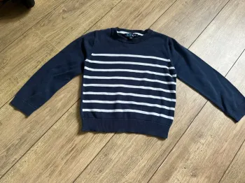 Pull marinière garçon 6 ans