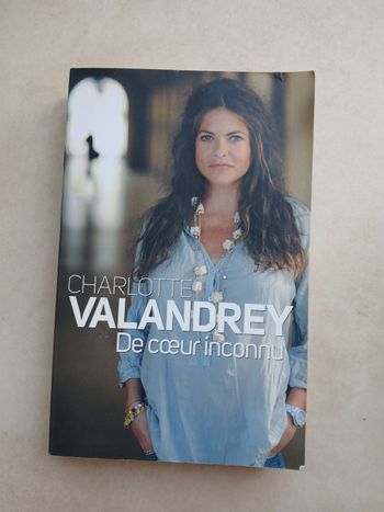 Livre De coeur inconnu Charlotte Valandrey
