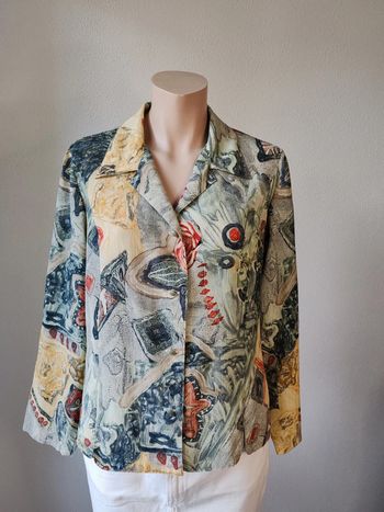 Chemisier manches longues avec un col Taille 40