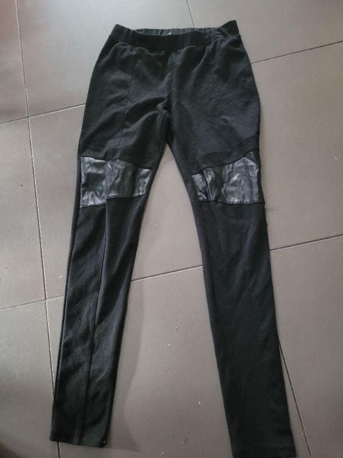 Leggings bi matière taille M mim