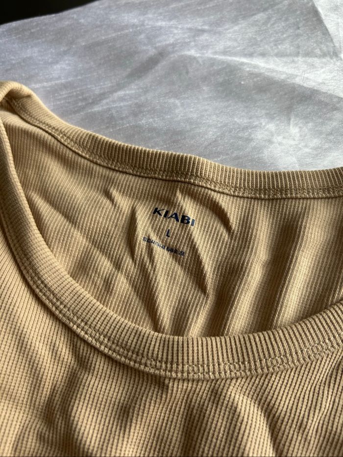 Robe à bretelle beige - photo numéro 3