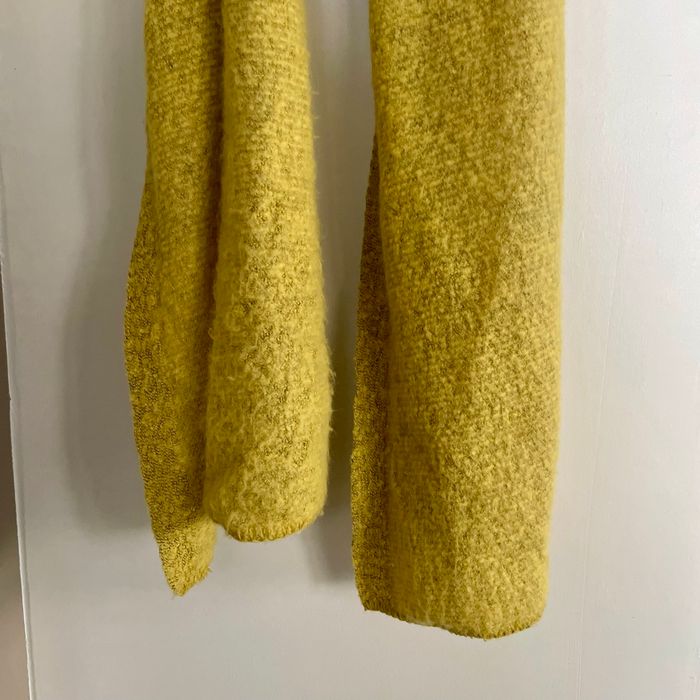 Écharpe moutarde texturée en maille bouclette Only Taille unique Chaude et douce V067 - photo numéro 4