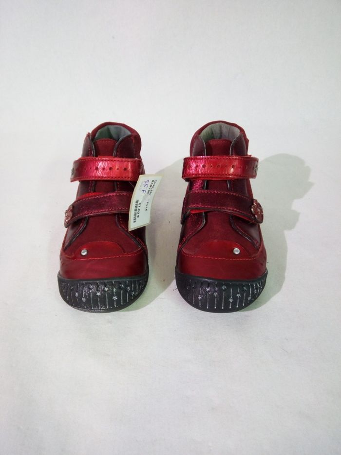Chaussures Babybotte Alixane rouge - photo numéro 2