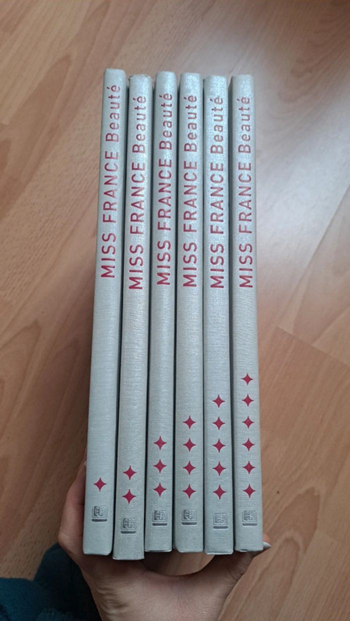 Collection 6 livres miss France beauté
