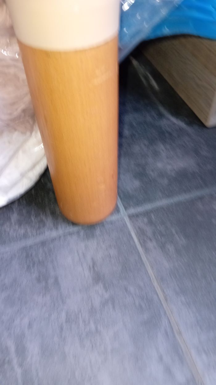 Sommier  à lattes avec pieds - photo numéro 3