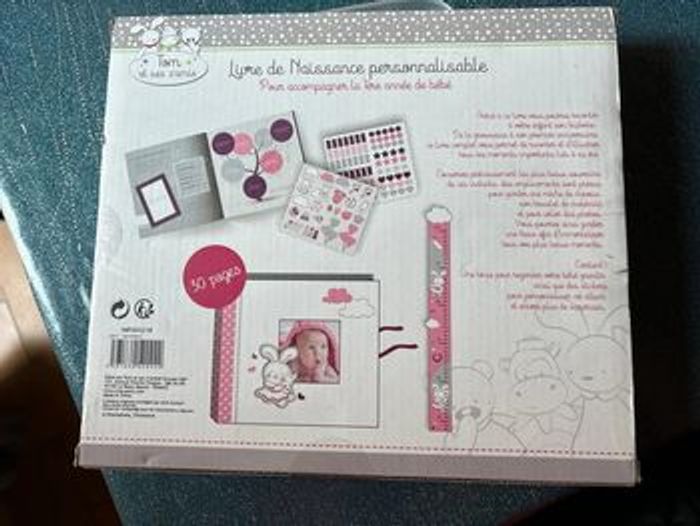 Livre de naissance fille neuf - photo numéro 2