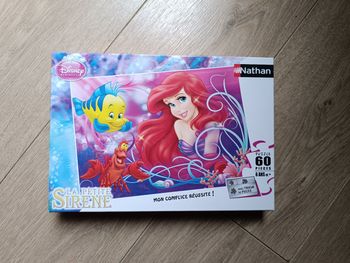 Puzzle neuf Ariel la petite sirène Disney 60 pièces