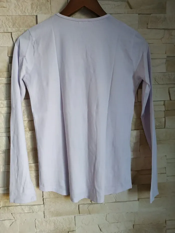 T-shirt fille Lila Mango kids 13/14 ans tbe décoloration légère 1 coude ne se voit pas - photo numéro 9