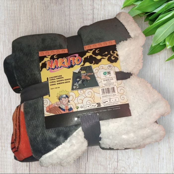 Grande couverture en sherpa Naruto - photo numéro 2