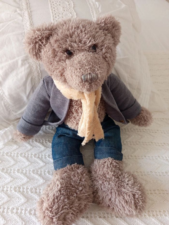 Ourson style vintage jean et veste - photo numéro 4