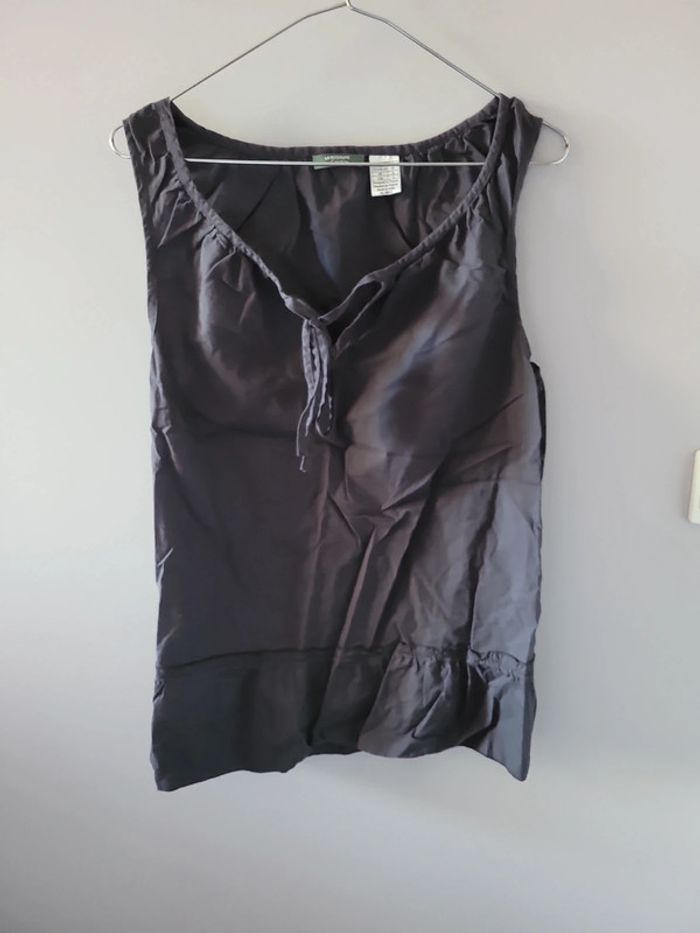 Blouse grise taille 36 La Redoute
