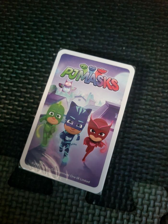 Jeu de carte pyjamasques jeu de famille - photo numéro 3