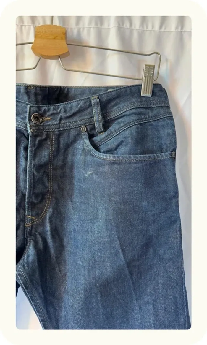Jean coupe droite homme Diesel Iakop Taille 42 XL W33 - photo numéro 2