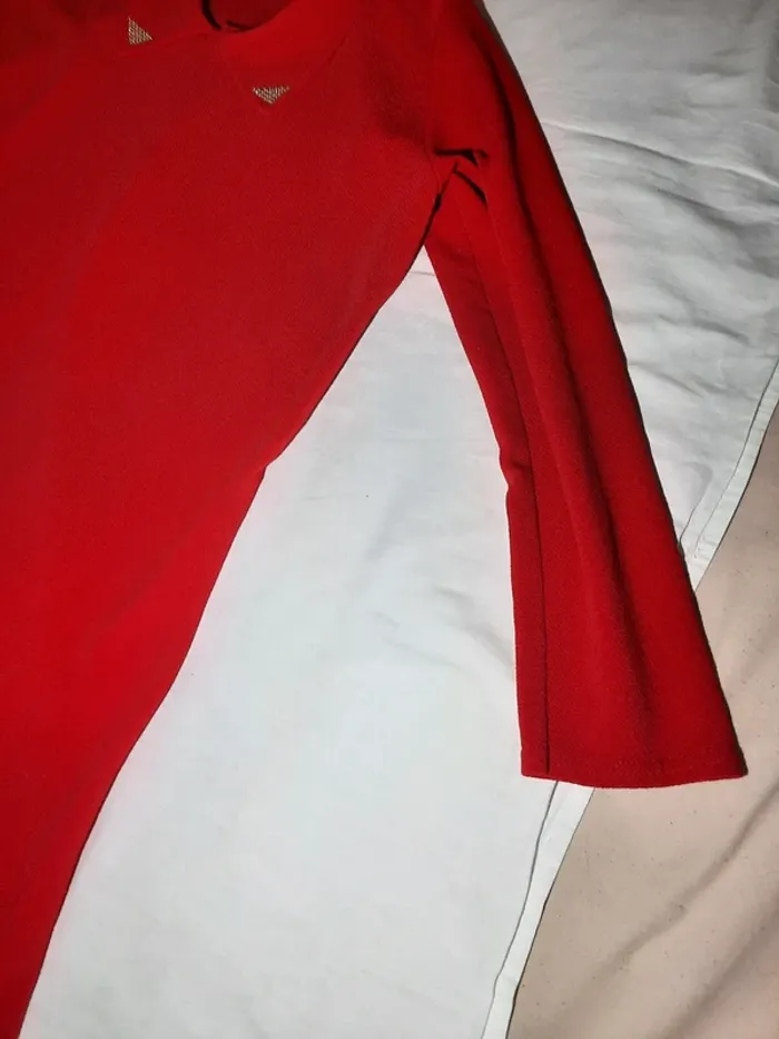 Robe rouge vintage - photo numéro 3