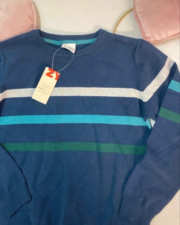 Pull garçon - neuf - Zippy - Taille 9 ans - photo numéro 2