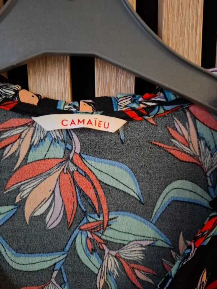 Blouse fluide imprimée T 38 - photo numéro 5