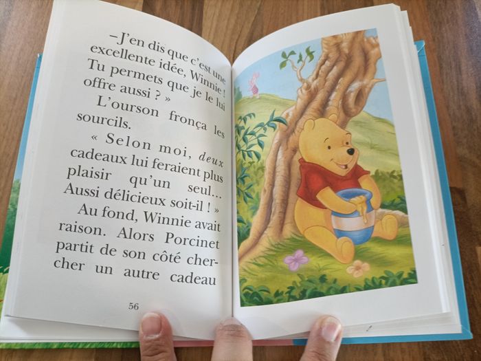 Lot 3 livres Winnie l'ourson+ peluche Bourriquet - photo numéro 9