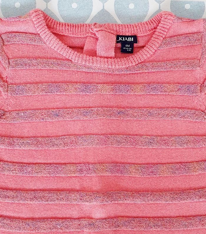 Robe pull Kiabi - 6M - photo numéro 2