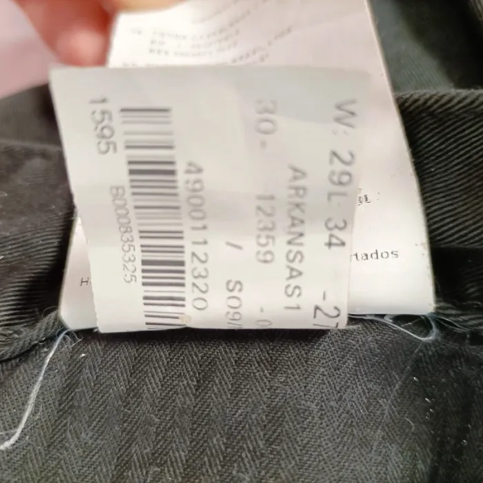 Jean noir Hugo Boss homme 29/34 coupe droite casual chic A1523 - photo numéro 10