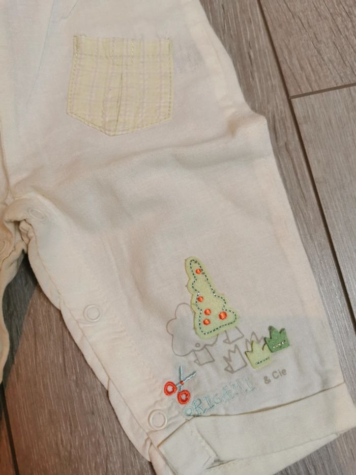 Pantalon en coton et lin - photo numéro 2