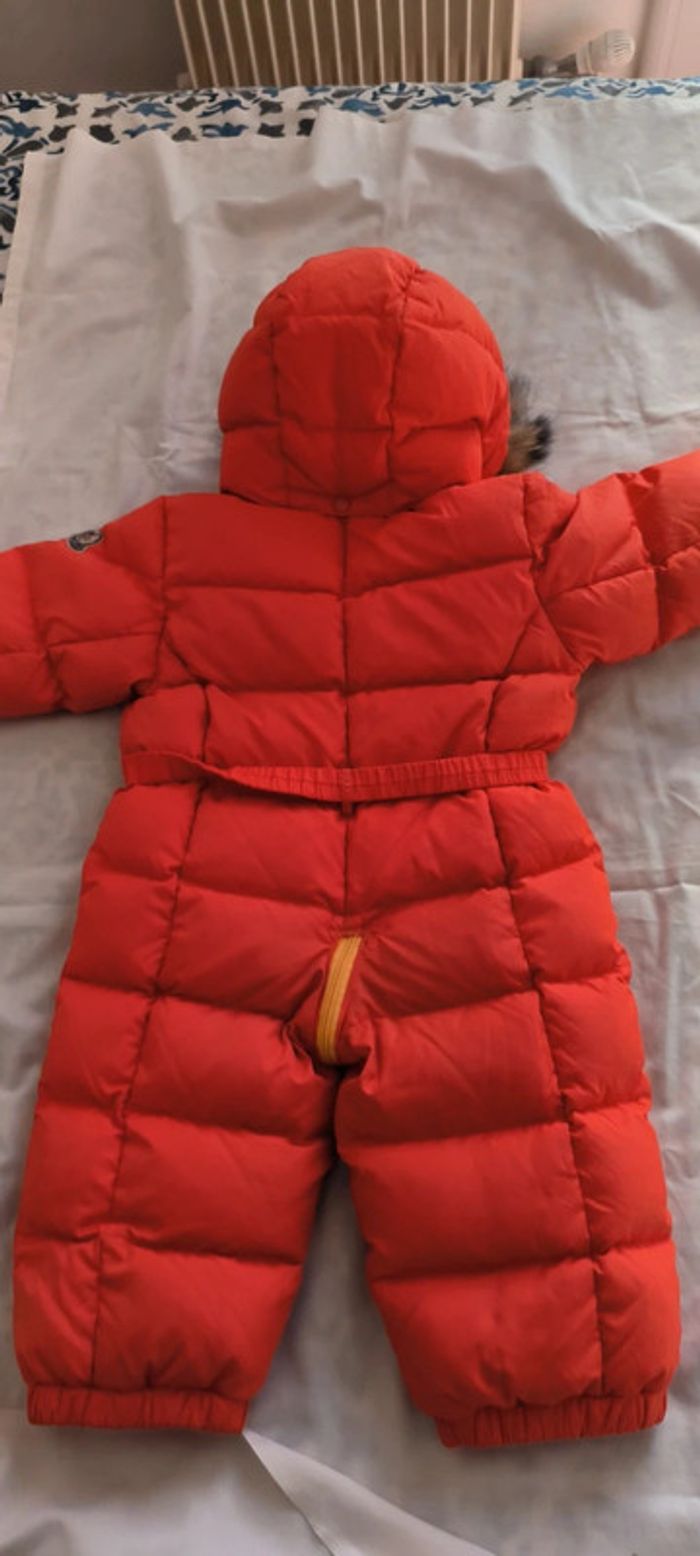 Combinaison pilote Moncler fausse fourrure - photo numéro 5