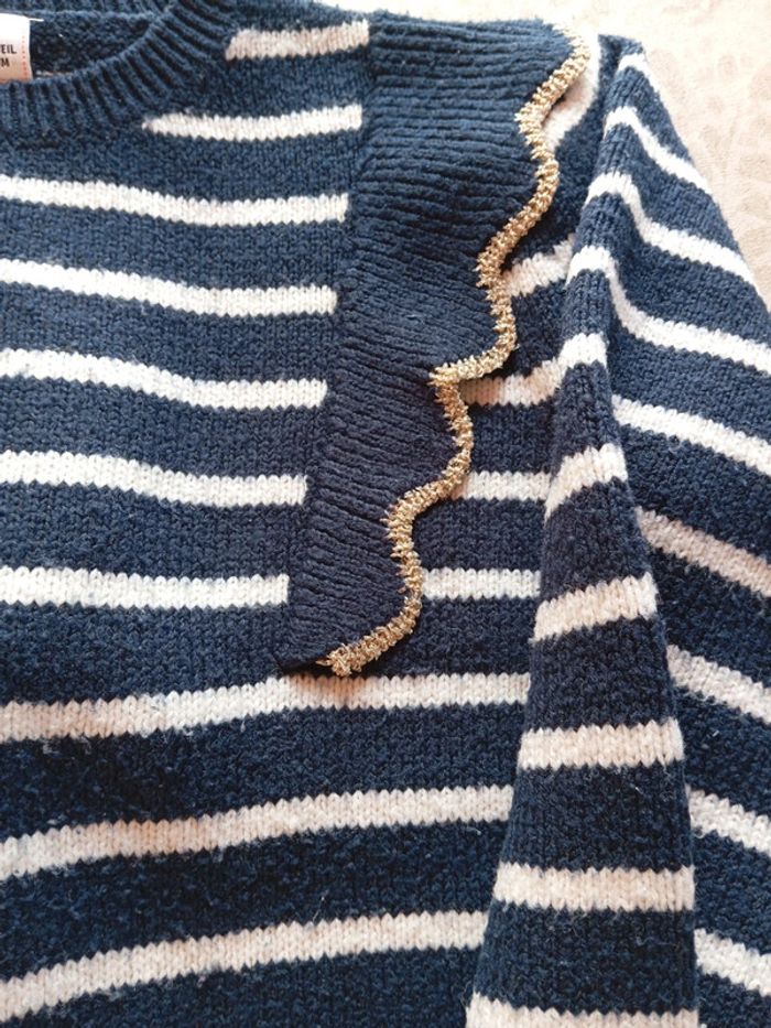 Lot de 2 pull 10 ans fille - photo numéro 4