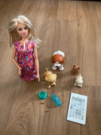 Coffret barbie et ses chiens