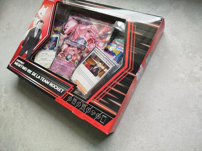 Pokémon - Coffret Mewtwo ex de la team Rocket - scellé - EV10 - photo numéro 2