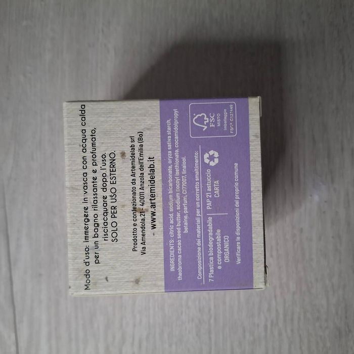 Lot 5 bombes de bain artisanales XXL (140 g l’unité) - Cassées - Parfum lavande - Artemidelab - photo numéro 6