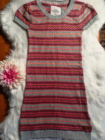 Robe pull colorée h&m 6/8 ans