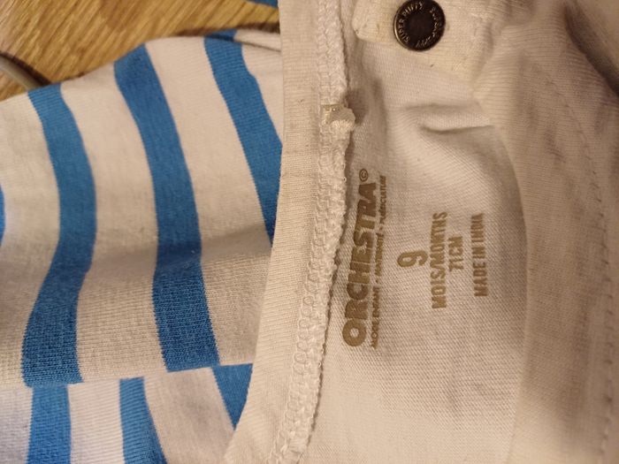 5 tee shirts manches longues pour garçons Taille 9 mois - photo numéro 6