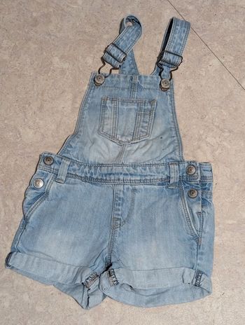 Salopette short