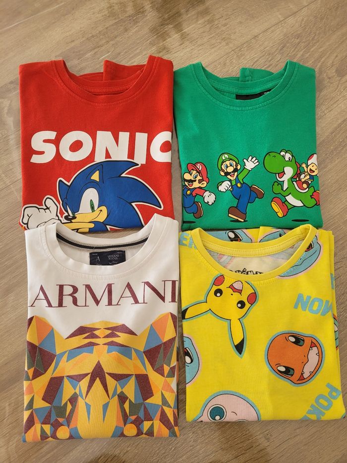 Tee-shirts taille 5-6ans