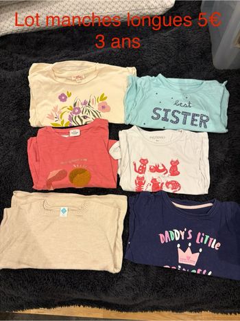 Lot de pull à manche longue
