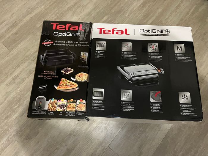 OptiGrill + tefal neuf avec plaque gratin - photo numéro 5