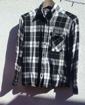 chemise à carreaux fille