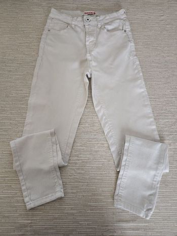 Jean blanc JENNYFER taille 34