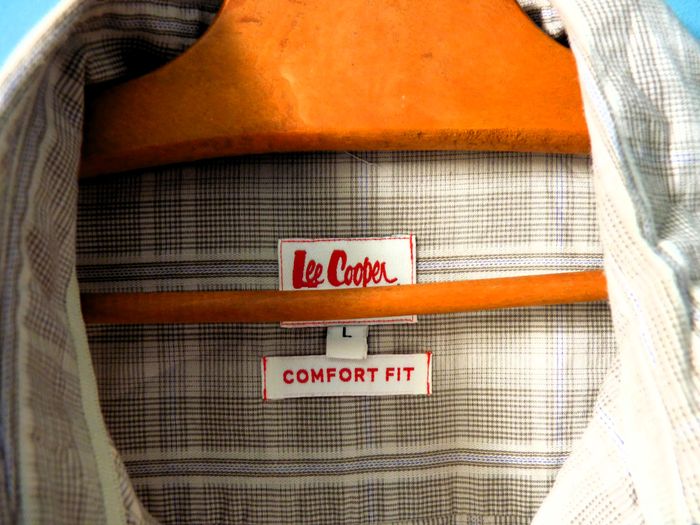 Chemise Lee Cooper Homme L 42 collection Confort beige kakie TBE - photo numéro 3
