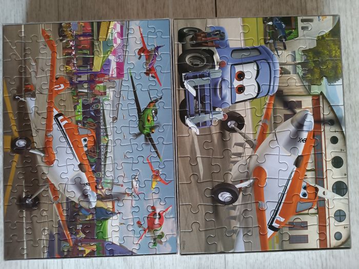 Lot de 3 puzzles Planes  neuf - photo numéro 5